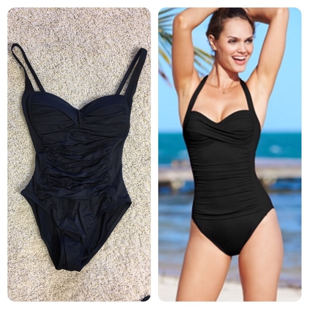 NWT! La Blanca 'Sweetheart' One-Piece Swimsuit